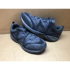 Easy Spirit Exploremap Black & Gray Walking Shoes Women's 12 Leather & Mesh